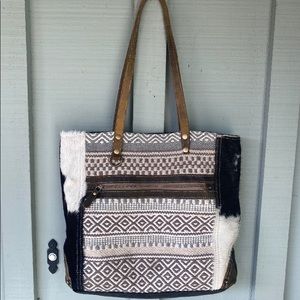 Cowhide & Leather Myra Bag Tote